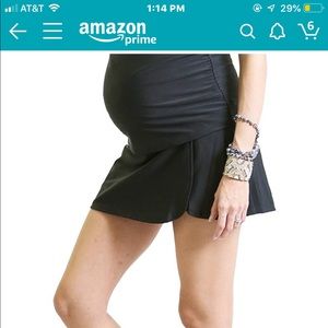 Maternity swim skirt